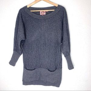 Juicy Couture long sleeve wool mini dress size s/m